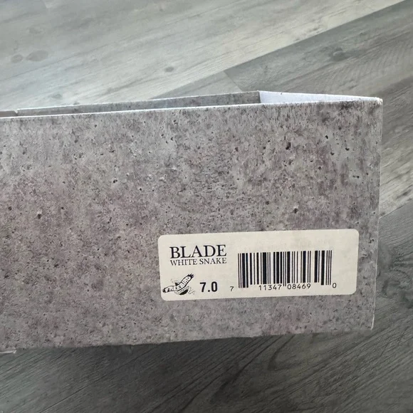 Freebird Blade Leather Ankle Boots white snake color - Picture 6 of 13